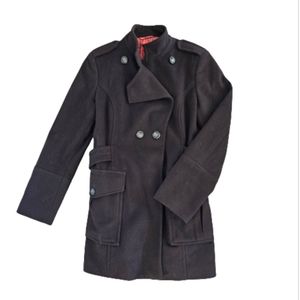 Sisley Brown Pea Coat